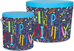 Happy Birthday Tins