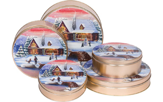 Holiday Retreat Tins