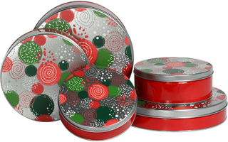 Holiday Sprinkles Tins