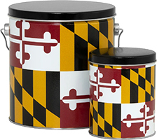Maryland Flag Tins