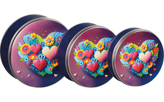 Ombre Love Tins
