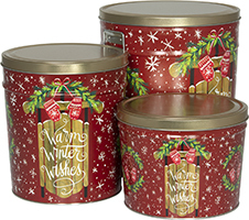 Warm Winter Wishes Tins