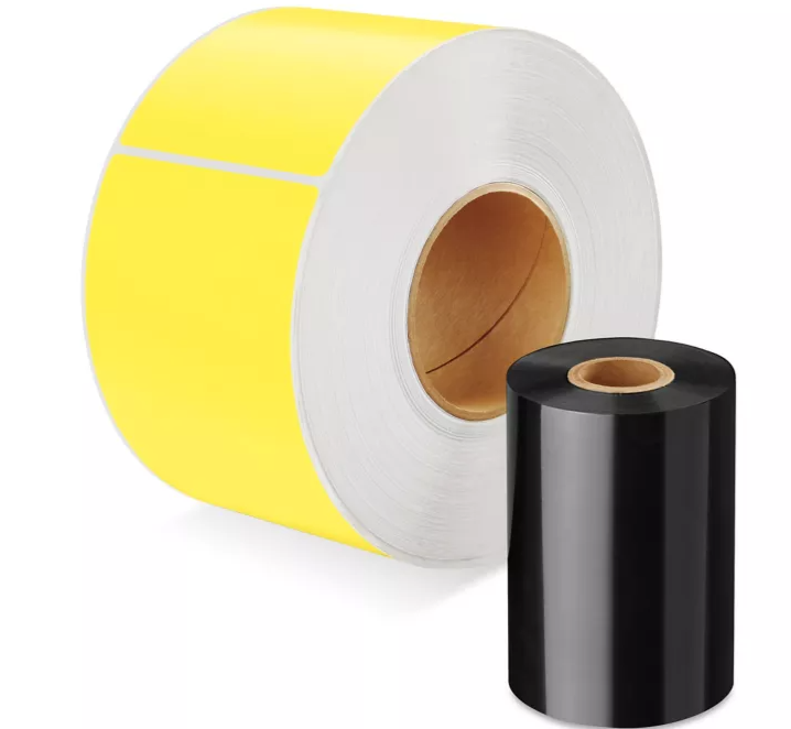 Zebra Wax/Resin Ribbon 4.33" x 984' - 200