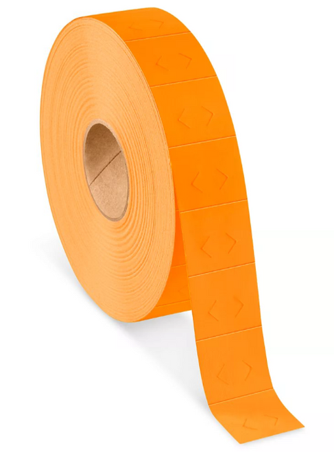 Monarch 1136® Labels - Fluorescent Orange