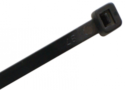 48" 175lb UV Black Cable Ties 50pk