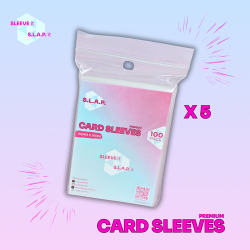 Transparente Karten-Sleeves für Pokémon, Yu-Gi-Oh, Magic und One Piece – passende Schutzfolien für Semi-Rigid Holder und Toploader.