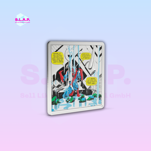 Marvel – Spider-Man Finds  AGORO  1oz pure Silver Collectible Coin LIMITED /1000