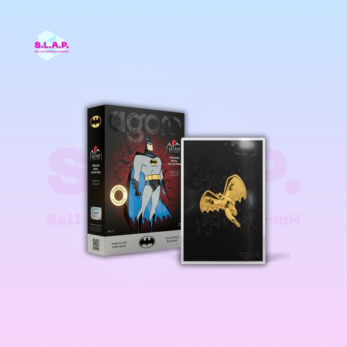 DC BATMAN BLINDBOX AGORO 2026 1/2 OZ 999 SILVER OR 1/2 OZ 9999 GOLD