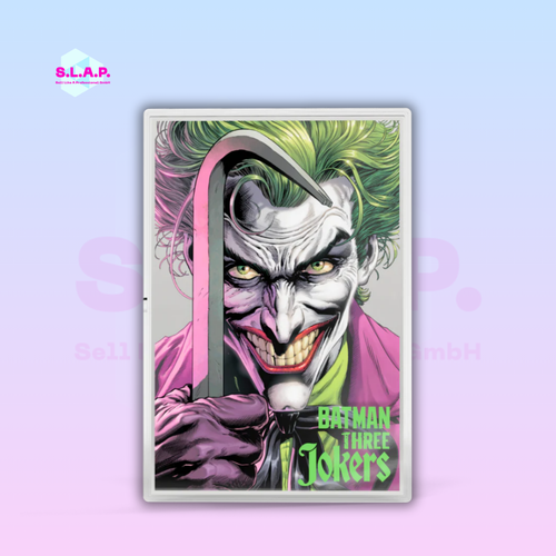 DC AGORO BATMAN THREE JOKERS - THE CLOWN 1OZ 999 SILVER OR CHASE