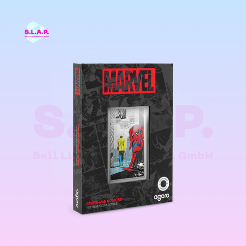 MARVEL – SPIDER-MAN NO MORE!  AGORO  1oz PURE SILVER COLLECTIBLE COIN /1000