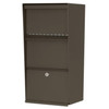 Large Wall Mounted Dropbox Mailbox Mineral Bronze