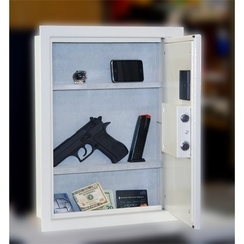 Fingerprint Wall Safe Wall Safes and Lock Boxes