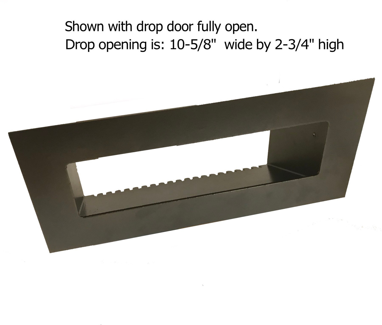 Through the Wall Letter Drop Slot with Chute