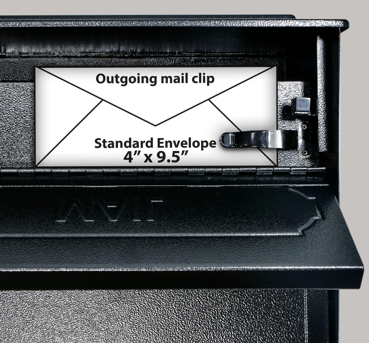 Wall Mounted Locking Mailbox Key or Combination Lock