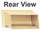 Wall Mail Drop Slot S2255 rear view