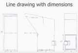 Ballot Dropbox dimensions