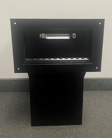 Large Custom High Security Through the Wall Deposit Drop Box with Hopper Drop Door