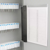 Hook Key Cabinet (up to 240 keys, 6 per hook)