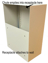 Through Wall Invoice Drop Slot with Rain Guard, Extension & Receptacle (TARGET) Through Wall Invoice Drop Slot with Rain Guard, Extension & Receptacle (TARGET)
