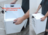 Free Standing Extra Large Payment Removable Bin