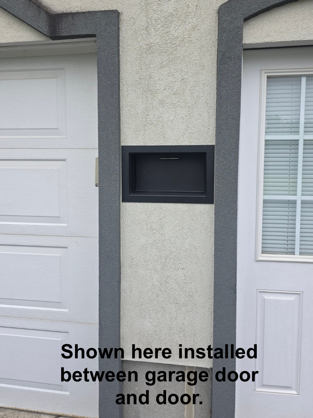 Wall Parcel Drop Slot - Mail Slots Residential and Commercial