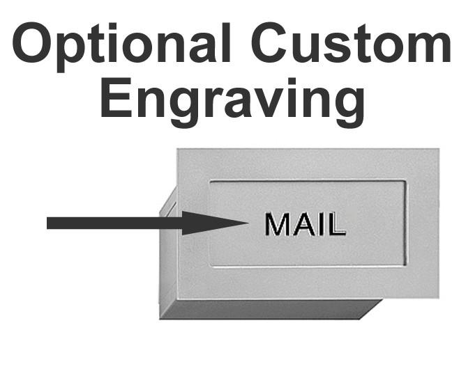 Wall Mail Drop Slot - through the wall mail slot