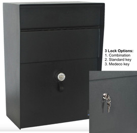 Steel Heavy Duty Payment Drop Box 3 key options