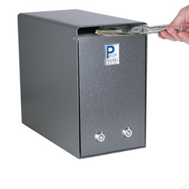 Locking Cash Box with Two Locks