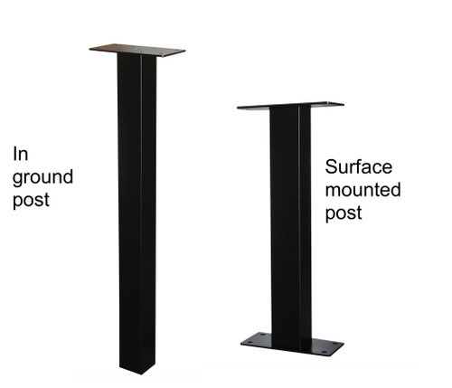 Heavy Duty In Ground or Surface Mounted Post