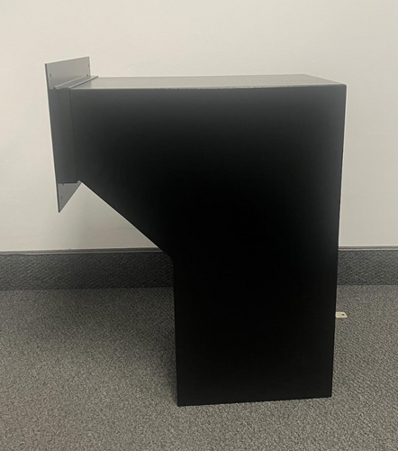 Large Custom High Security Through the Wall Deposit Drop Box with Hopper Drop Door