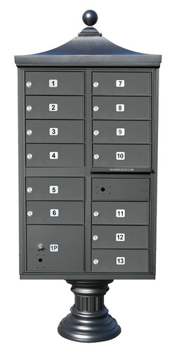 Regency 13 unit Cluster Mailbox