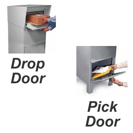 Courier Drop Box Secure Package Drop Box for Amazon or Mail order
