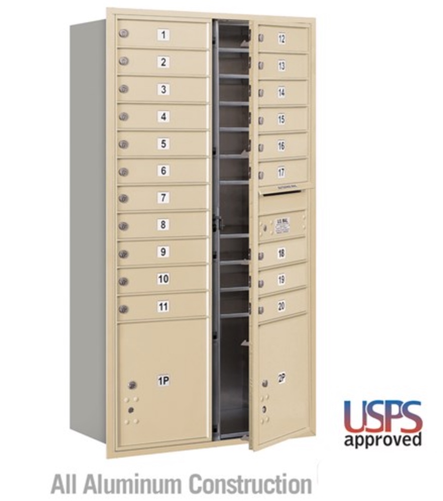 Custom Apartment & Condominium Mailboxes Locking Security Mailbox