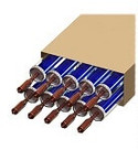 Solar Vacuum Tube Collector pipes (10 tubes) - S-Power Heat Pipe (HP), Double coating, 2.0 meters long