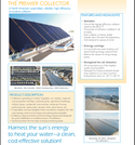 Premier Flat Plate Solar Thermal Collector (Hot Water)