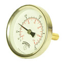 Round Thermometer, (1/2" NPT connection)