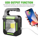 Portable Solar Energy Lamp - Multiple light source w/USB Charger 