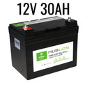 Lithium Ion Battery - HUB-12.8V-30-LFP-U1 - LFP / LiFePO4
