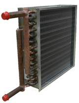 22" x 22" Water to Air Heat Exchanger, Off Grid Supply