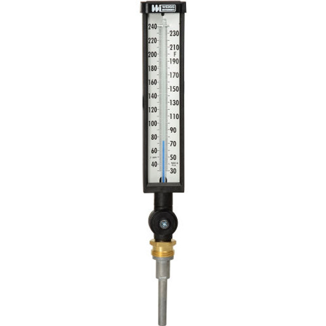1/2" NPT  Vertical Thermometer, off grid supply