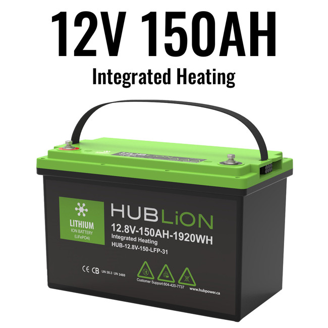 Lithium Ion Battery -HUB-12.8V-150-LFP-31