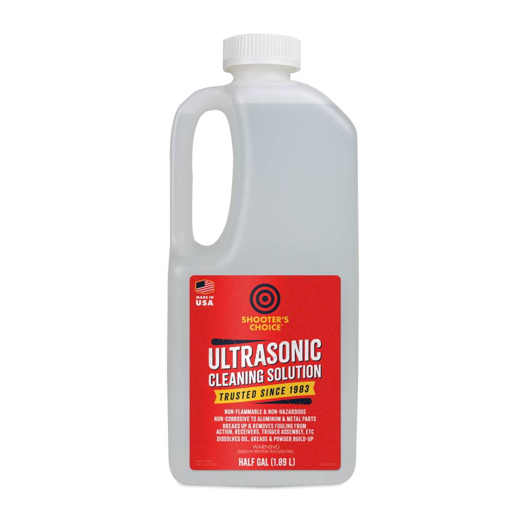 Shooter's Choice Ultrasonic Cleaning Solution - Gallon or 1/2