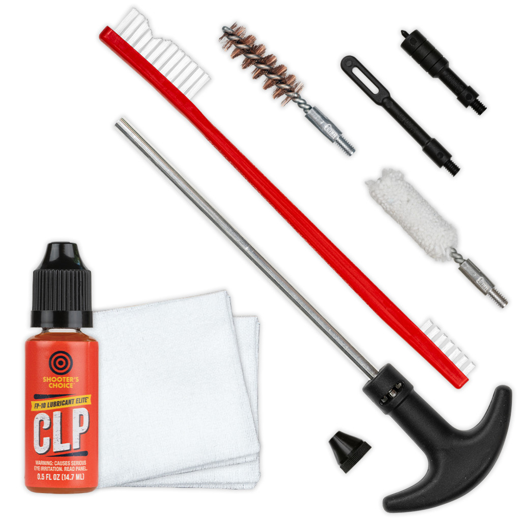 Shooter's Choice 9MM Pistol Cleaning Kit, Decades of Gun Care Trusted By  Professionals