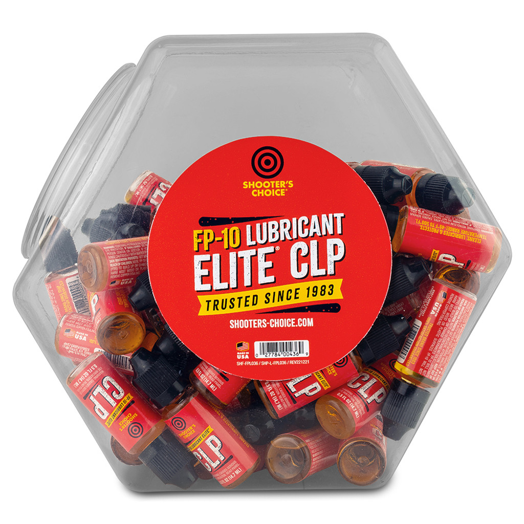 Product Image of FP-10 Lubricant Elite CLP Counter Display (75 count 0.5 oz) side view