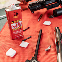 still life image featuring Shooter's Choice Maximum Strength Copper Remover