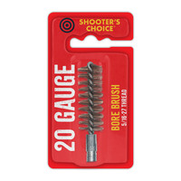 Product image of Shooter's Choice 20ga 3" Bronze Bore Brush in retail packaging