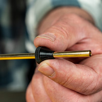 Lifestyle image of  Shooter's Choice Universal Gun Cleaning Kit in use