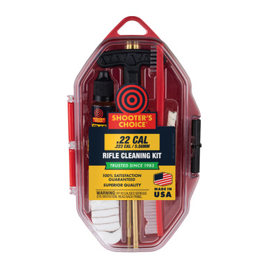 Shooter's Choice .22 cal Rifle Cleaning Kit