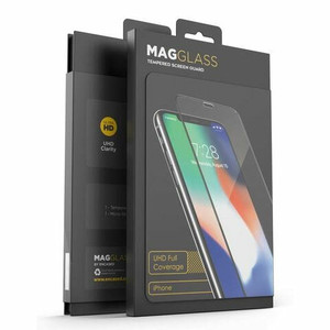 Encased MagGlass UHD Full Coverage Tempered Glass Screen Protector iPhone Xs Max