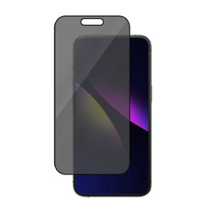 EFM Privacy Glass Screen Armour iPhone 15 - Black Transparent